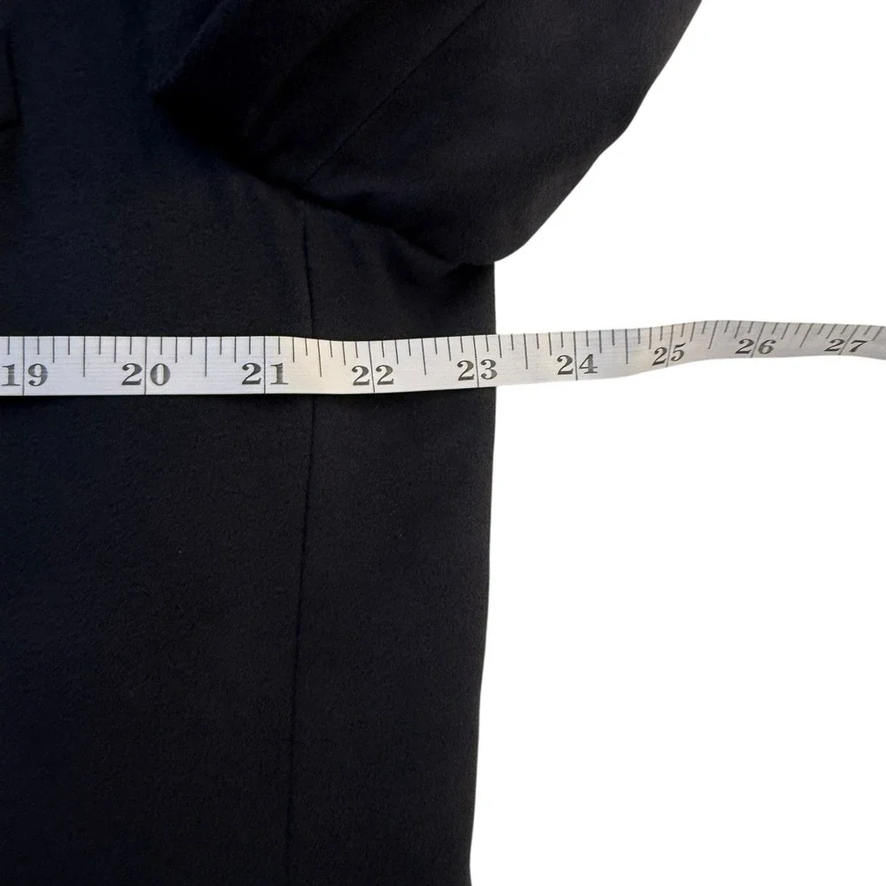 Vtg Ralph Ralph Lauren Navy Microfiber Blazer 44T Tall Classic Academia Office‎
